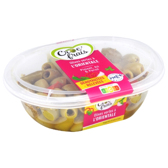 Olives Vertes à l'Orientale CROC'FRAIS