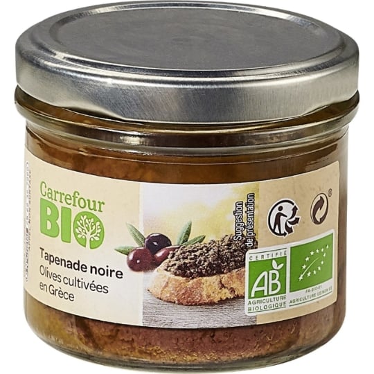 Tapenade  noire Bio CARREFOUR BIO