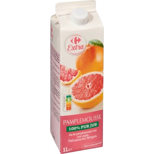 Jus De Pamplemousse Avec Pulpe CARREFOUR EXTRA