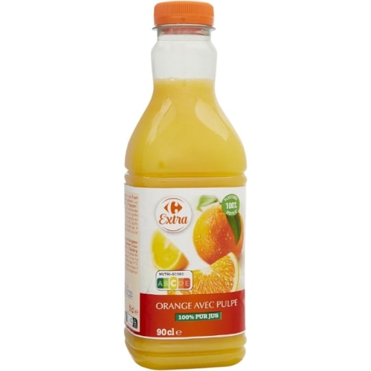 Jus d'Orange Avec Pulpe CARREFOUR EXTRA