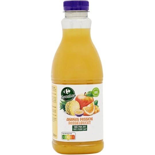 Jus Ananas Passion CARREFOUR SENSATION