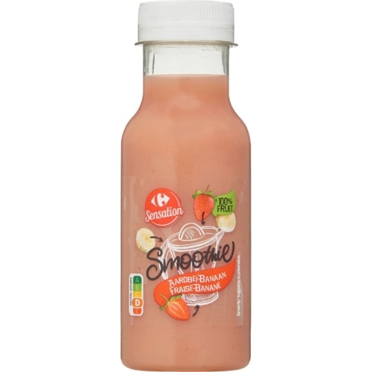 Smoothie Fraise Banane CARREFOUR SENSATION
