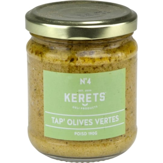 Tapenade olives vertes KERETS