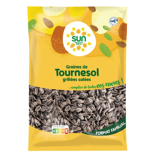 Graines de Tournesol Grillées Salées SUN FRUITS SECS