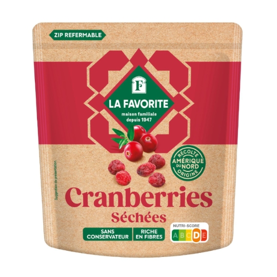Cranberries séchées SUN