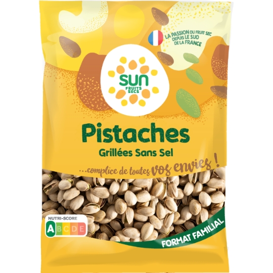 Pistache grillée sans sel SUN