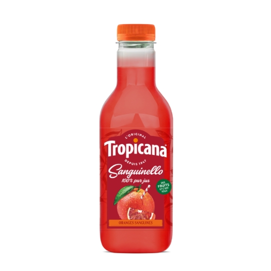Jus d'Orange Sanguine Pressée Frais Pur Jus TROPICANA