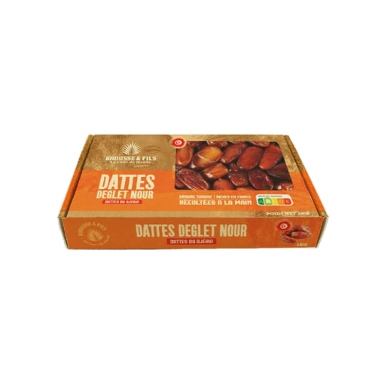 Dattes Deglet Nour de Tunisie BROUSSE & FILS