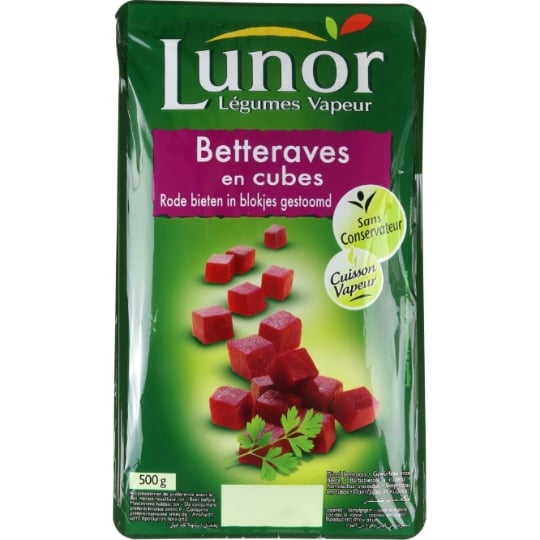Betteraves cubes LUNOR