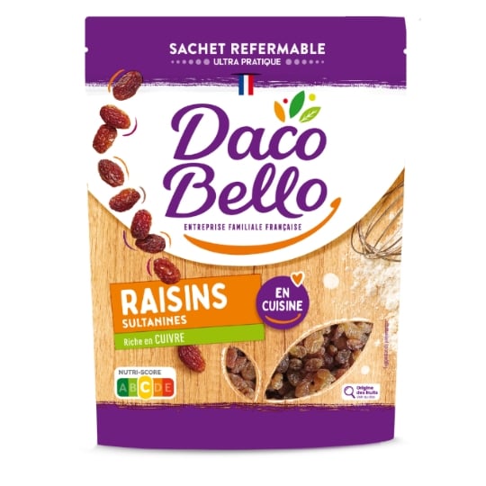 Raisins sultanines DACO BELLO