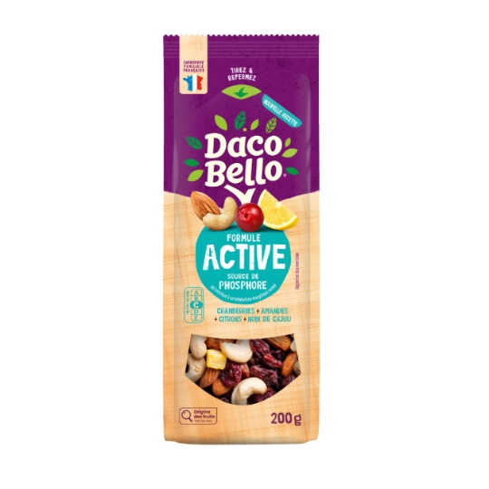 Fruits secs formule active DACO BELLO