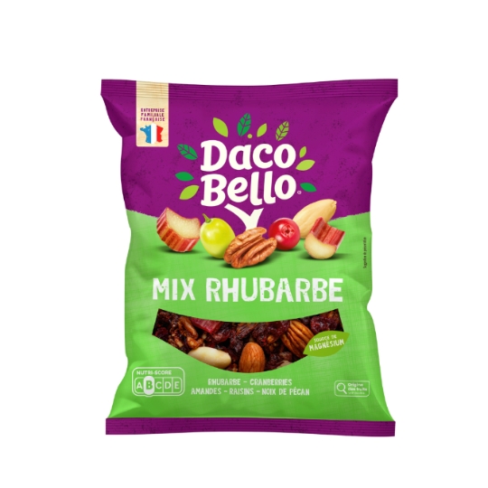 Mélange de Graines, Fruits Secs et Rhubarbe DACO BELLO