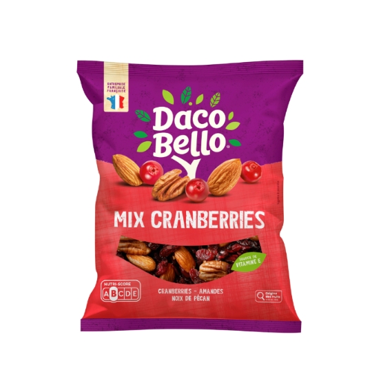 Fruits secs mix cranberries DACO BELLO