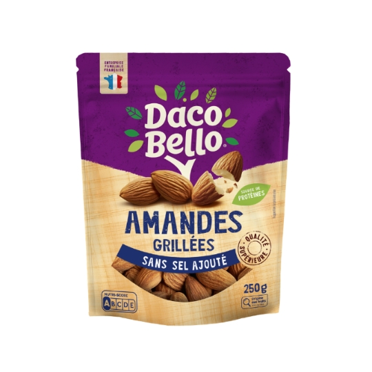 Amandes grillées sans sel ajouté DACO BELLO