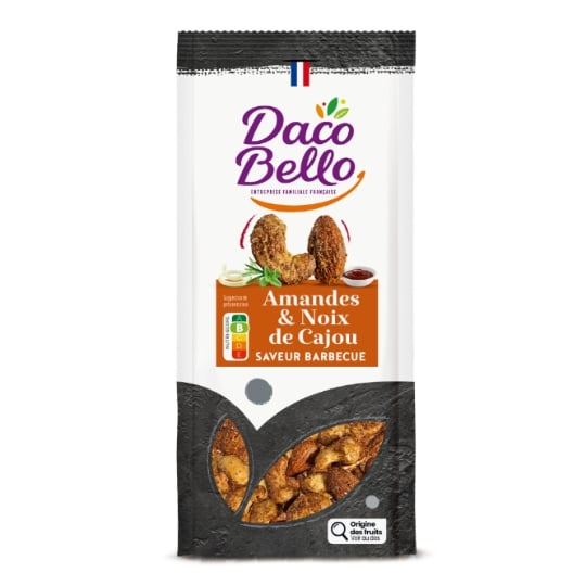 Amandes et Noix de Cajou Saveur Barbecue DACO BELLO