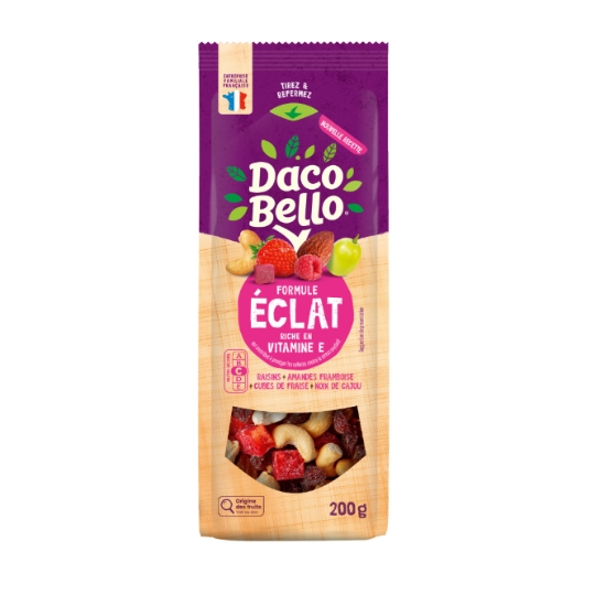 Fruits secs formule éclat DACO BELLO