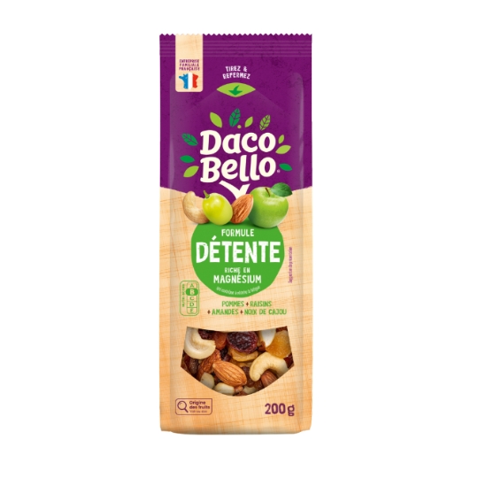 Fruits secs formule détente DACO BELLO