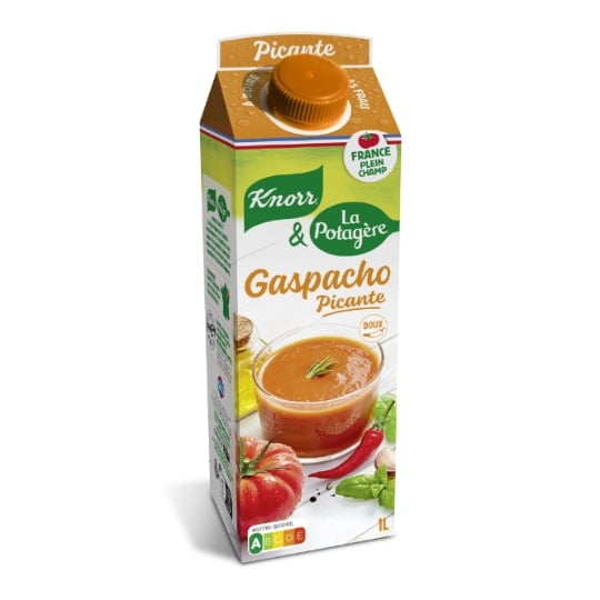 Gaspacho au Piment Doux KNORR & LA POTAGERE