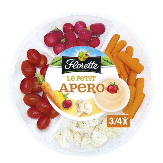 Plateau Apero Crudités Sauce Cocktail FLORETTE