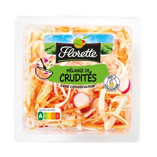 Mélange de crudités chou radis carottes FLORETTE
