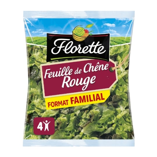 Salade feuilles de chêne rouges FLORETTE