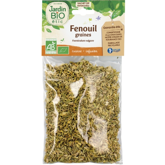 Graines de fenouil Bio JARDIN BIO ETIC