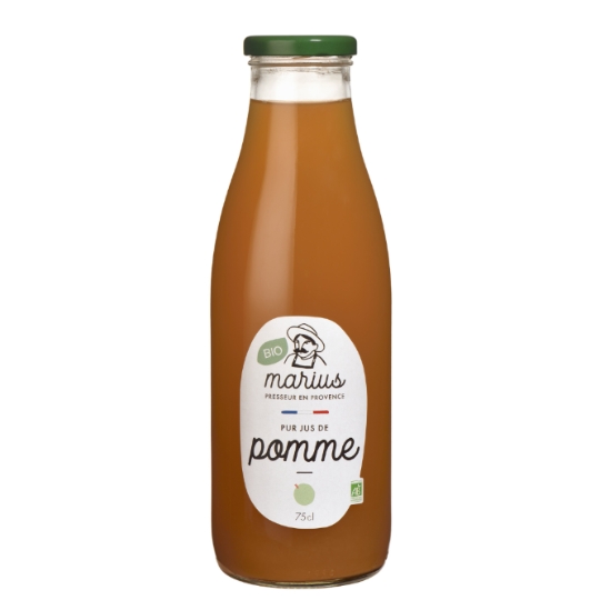 Jus de pomme bio MARIUS PRESSEUR EN PROVENCE