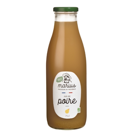 Jus de poire bio MARIUS PRESSEUR EN PROVENCE