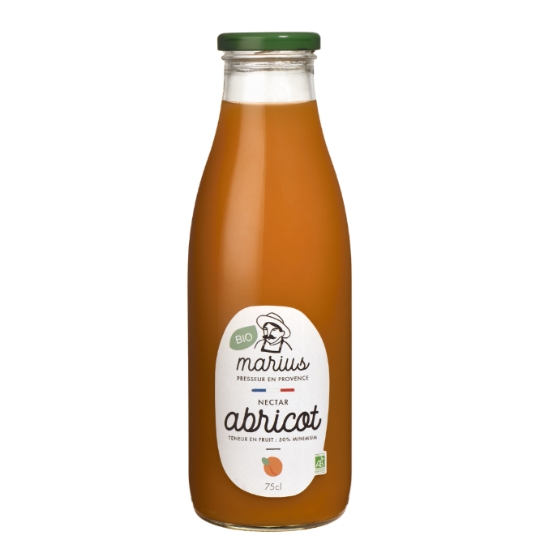 Jus d'abricot Bio MARIUS PRESSEUR EN PROVENCE