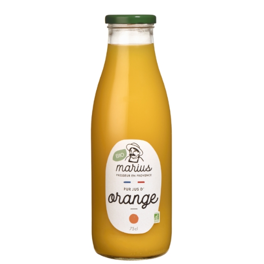 Jus d'orange Bio MARIUS PRESSEUR EN PROVENCE