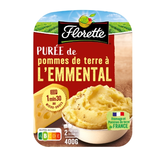 Purée Fraîche de Pommes de Terre à l'Emmental FLORETTE