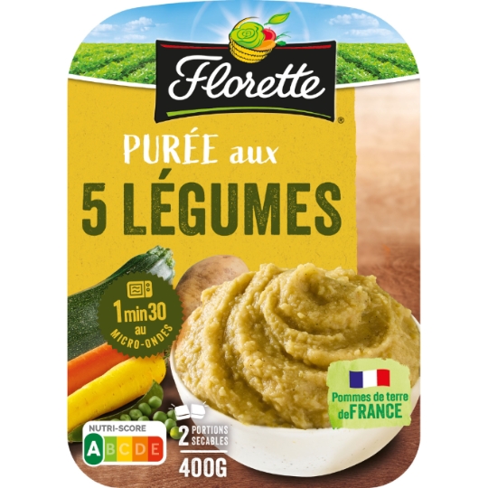 Purée aux 5 Légumes FLORETTE