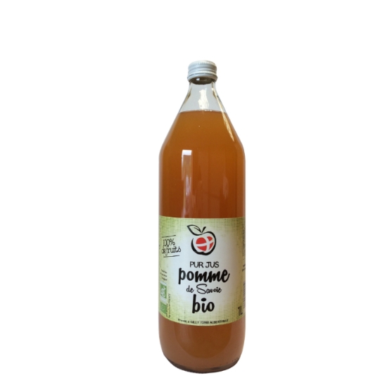 Pur Jus de Pomme de Savoie Bio 100% Fruits
