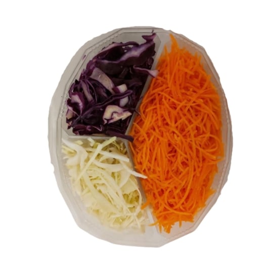Trio Carotte Chou Blanc et Rouge LA BARQUETTE DE 500G