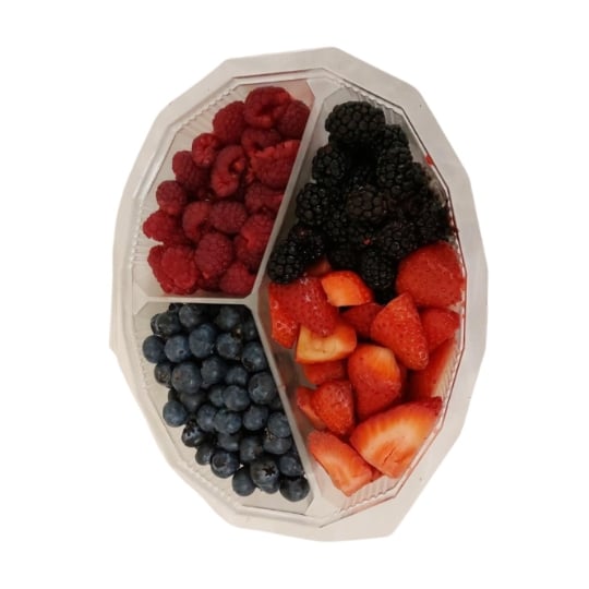 Quatuor de Fruits Rouges LA BARQUETTE DE 500G