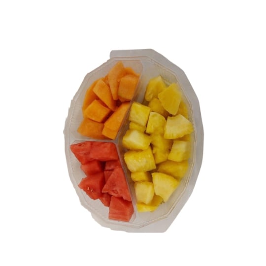 Trio Ananas Melon Pastèque LA BARQUETTE DE 490G