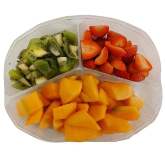 Trio Fraise Kiwi Melon LA BARQUETTE DE 490G
