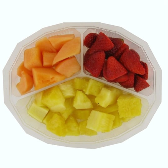 Trio Ananas Fraise Melon LA BARQUETTE DE 490G
