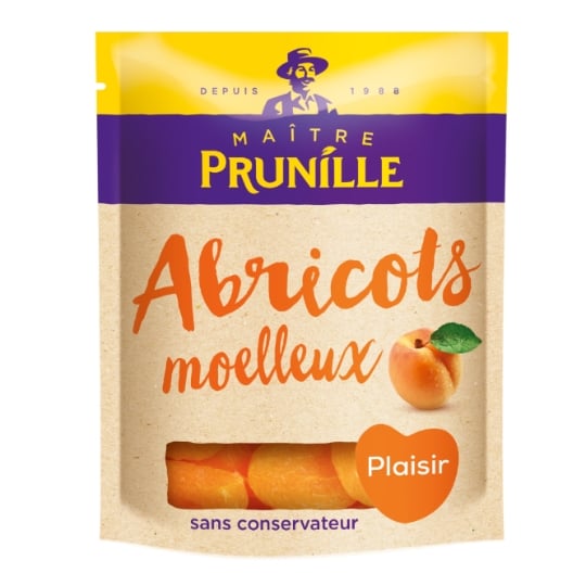 Abricots Secs Dénoyautés MAITRE PRUNILLE