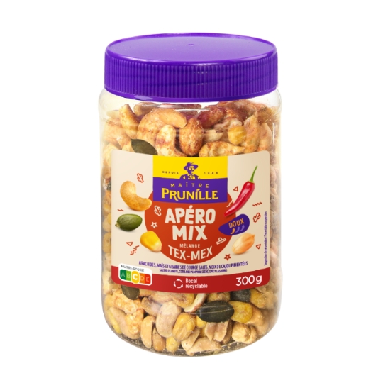 Mélange Fruits Secs Tex-Mex Apéro Mix Doux MAITRE PRUNILLE