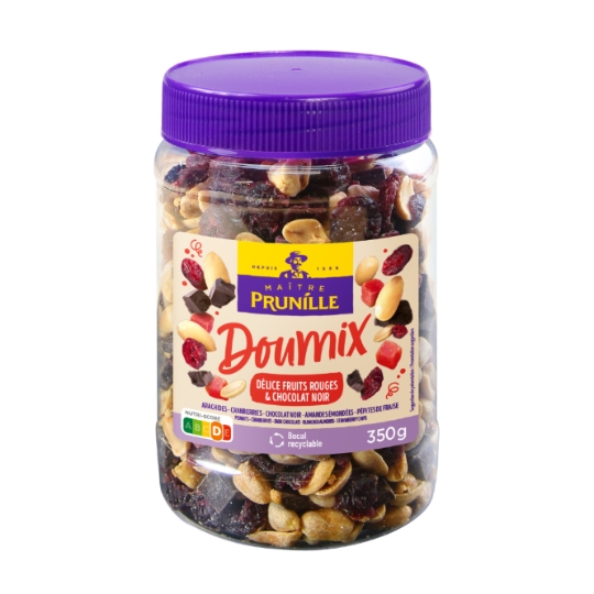 Mélange Fruits Secs Doumix Fruits Rouges & Chocolat Noir MAITRE PRUNILLE