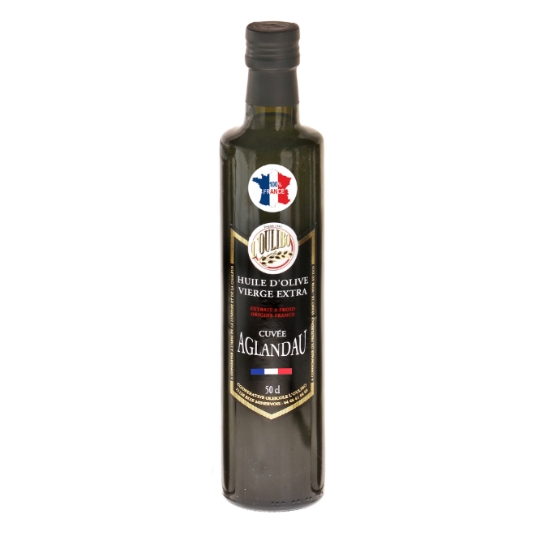 Huile d'Olive Vierge Extra Cuvée Aglandau Extrait à Froid L'OULIBO