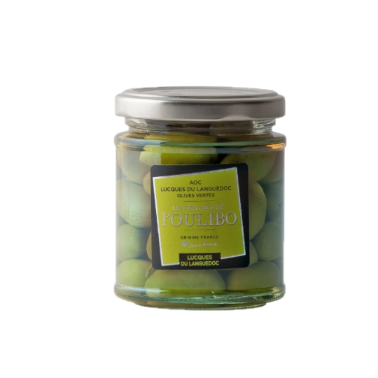 Olives Vertes AOC Lucques du Languedoc LES DELICES DE L'OULIBO