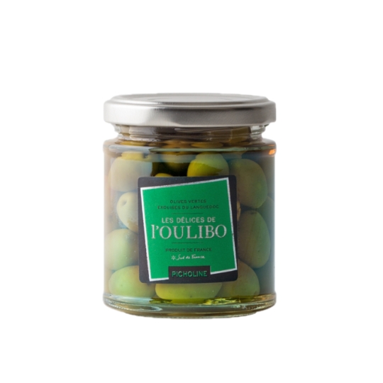 Olives Vertes Picholine du Languedoc L'OULIBO