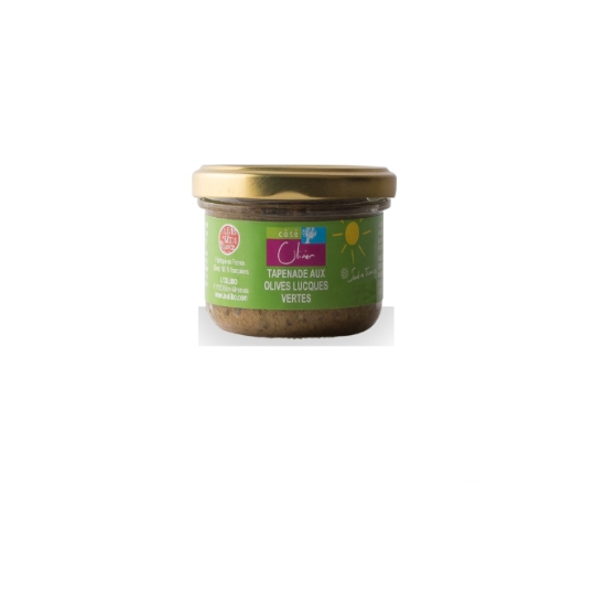 Tapenade aux Olives Lucques Vertes L'OULIBO