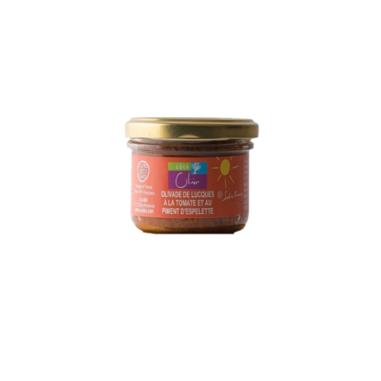 Olivade de Lucques à la Tomate et au Piment d'Espelette L'OULIBO