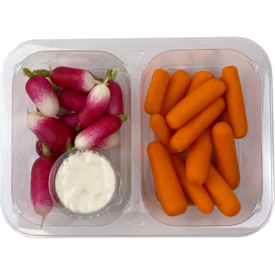 Croc'Stick Radis, Carotte et Sauce pour l'Apéro 100% TOUT PRET