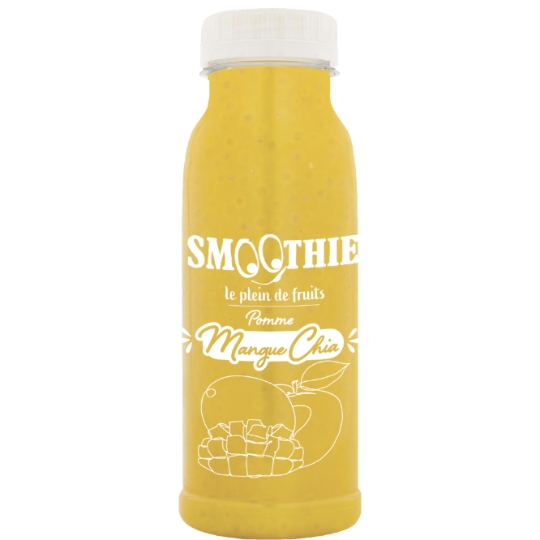 Smoothie Pomme Mangue Chia 100% TOUT PRET