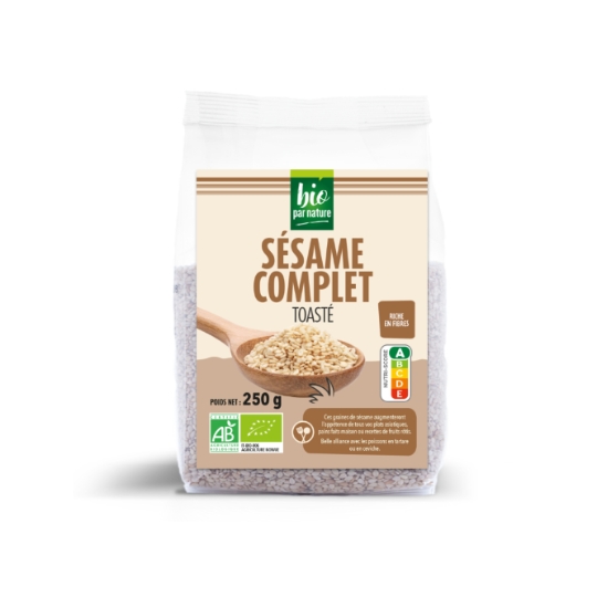 Sésame Blond Complet et Toasté Bio BIO PAR NATURE