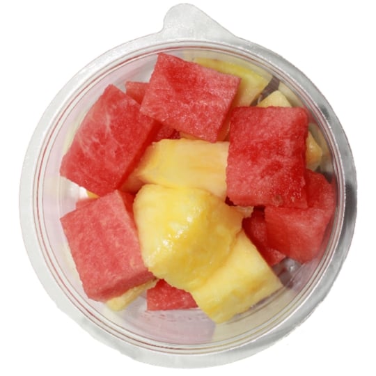 Duo ananas et pastèque en morceaux Vertufood